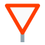 양보 표지판 icon