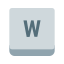 wキー icon