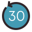 Repetição de 30 icon