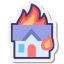 Burning House icon