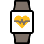 Smartwatch heartrate icon