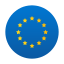 круговой флаг Европейского Союза icon