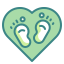 Footprints icon