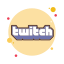 Twitch-Wortmarke icon
