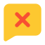 Delete Comment icon