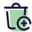 Müll hinzufügen icon