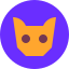 Профиль кошки icon