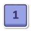 Клавиша 1 icon