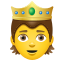 pessoa-com-coroa-emoji icon