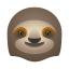 Faultier-Emoji icon