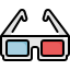 3d Glasses icon