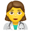 mulher-trabalhadora de saúde icon
