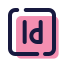 Adobe公司的InDesign icon