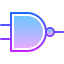 portas lógicas-nand icon