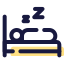 Sleeping in Bed icon