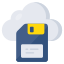 Cloud Floppy icon