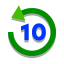 Повтор 10 icon