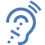 Sistemas de apoio auditivo icon