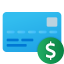 Bankkarte Dollar icon