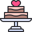 Pastel de boda icon