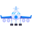 Airplane Front view icon
