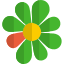 ICQ a cross-platform instant messaging and VoIP client icon