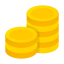 Pila de monedas icon