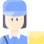 Postwoman icon