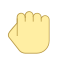 Hand: Felsen icon