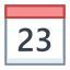 Kalender 23 icon