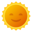 lächelnde Sonne icon