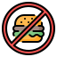 No Fast Food icon