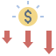 Downturn icon