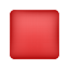 emoji de quadrado vermelho icon