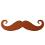 Bigote imperial icon