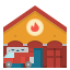 Feuerwehrstation icon