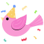 Birthday Bird icon