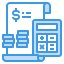 monnaie-de-financement-externe-itim2101-bleu-itim2101 icon