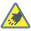 Cutting Hazard icon