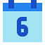 Kalender 6 icon