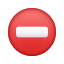 emoji-interdiction d'entrée icon