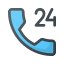 24 Hours Customer Service icon