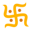 svastica indù icon