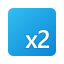 x2 icon