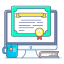 Online Certificate icon