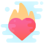 Fire Heart icon