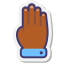 pele de quatro dedos tipo 3 icon