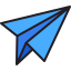 Avión de papel icon