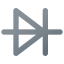 Diode Symbol icon