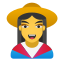 ragazza boliviana icon